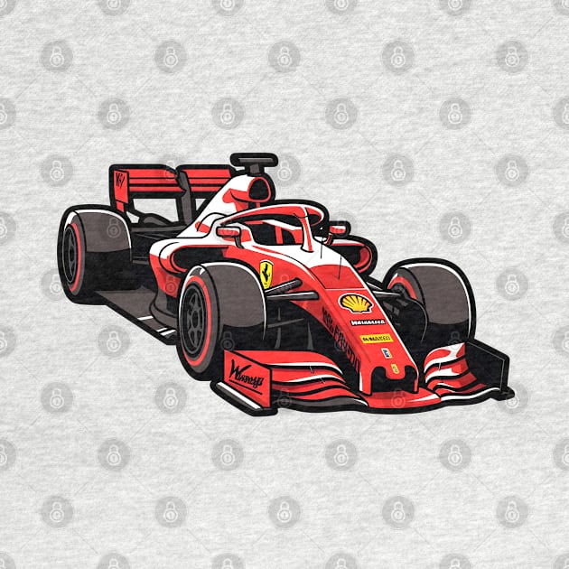 Formula 1 Car by Artifyio